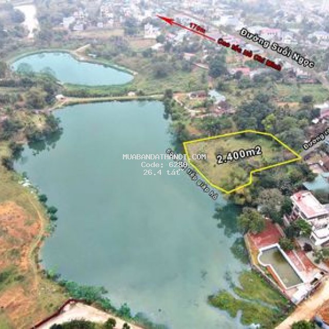 Bán nhanh lô view hồ tiến xuân 2.400 m2