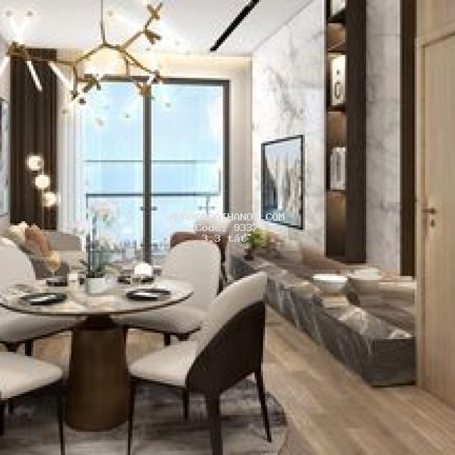 Căn hộ 2pn+ từ chủ đầu tư tại masteri west heights