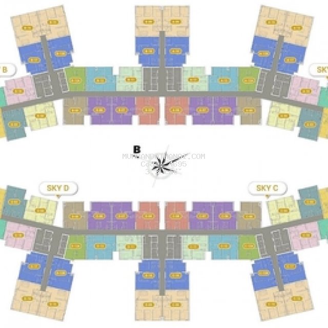 Chung cư imperia sky garden 423 minh khai 82m² 2pn