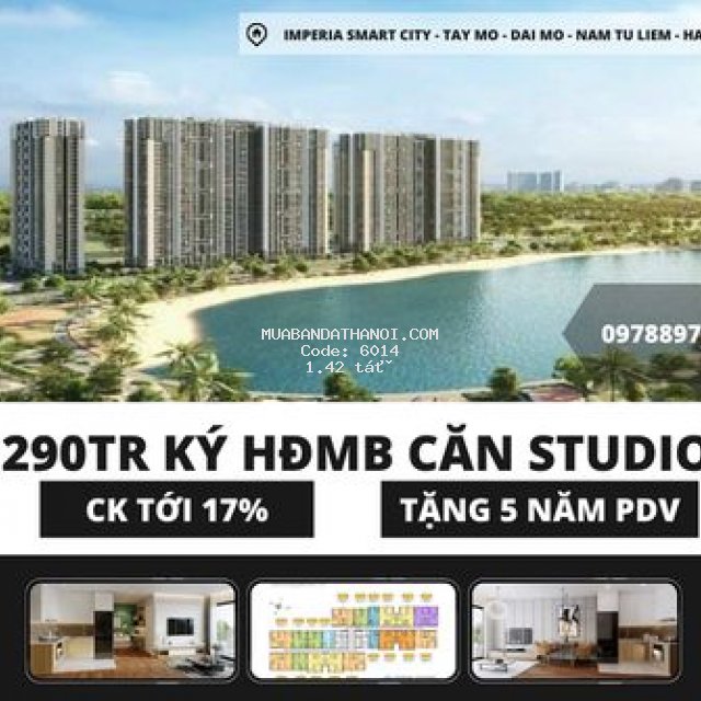 Em cần bán suất ngoại giao căn studio imperia