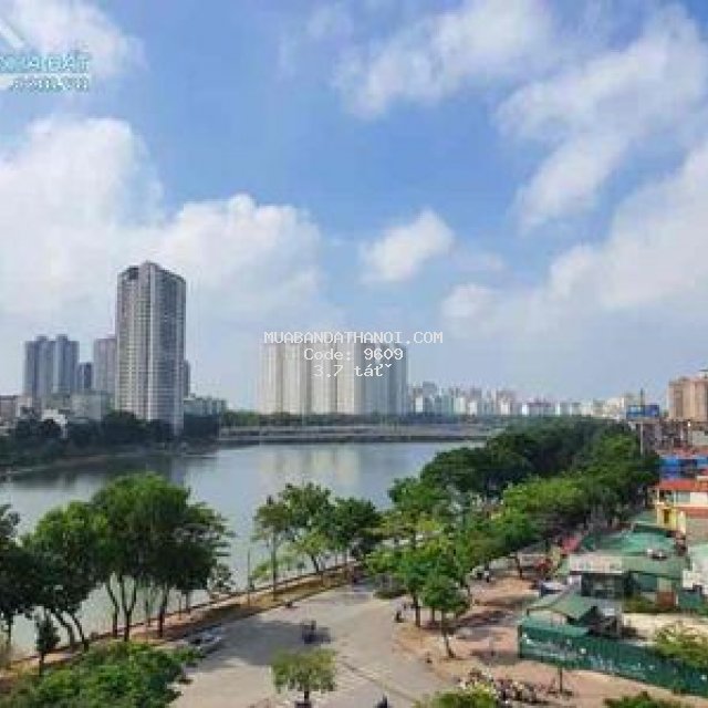 View hồ linh đàm 47m xây 4 tầng nhà đẹp ở luôn