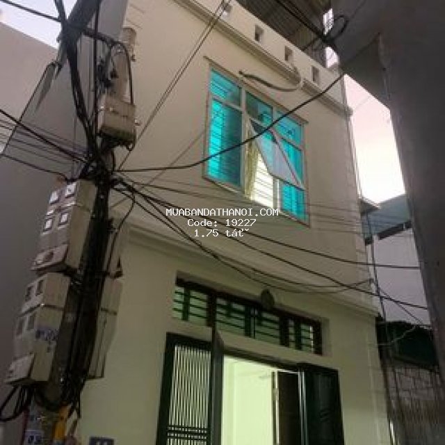 1.75tỷ 38m2x3t yên nghĩa gần kđt đô nghĩa mặt ngõ