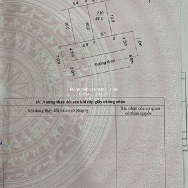 ____%__ 51m mặt tiền ql6 cũ chúc sơn, 2,x tỉ __%______