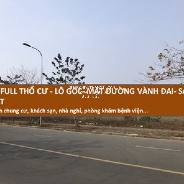 Bán 138m full tc lô góc mặt hồ tân xã, gần đại học fpt, hòa lạc