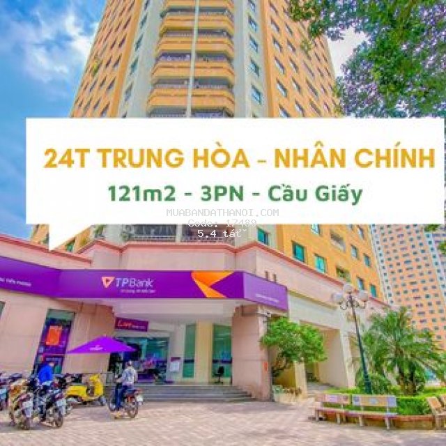 Bán căn 3pn 24t hoàng đạo thúy, trung hòa,cầu giấy