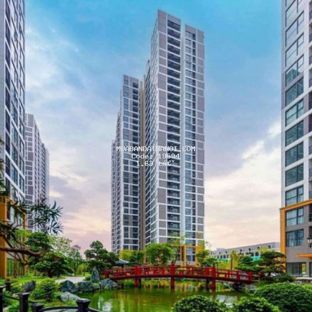 Bán chung cư cao cấp zenpark vinhomes giá 1.63 tỷ