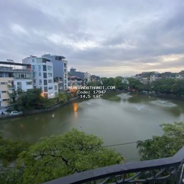 Bán nhà 5t võ thị sáu 56m2, view hồ thoáng