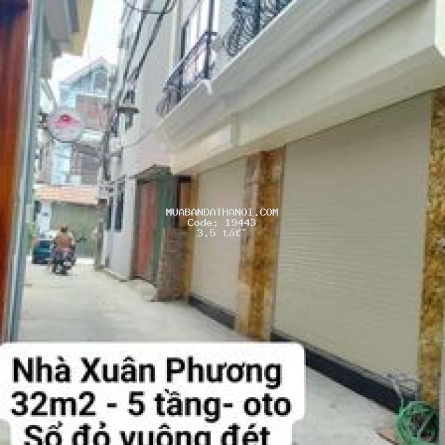 Bán nhà xuân phương - oto đỗ cửa - .32m2 - 5 t