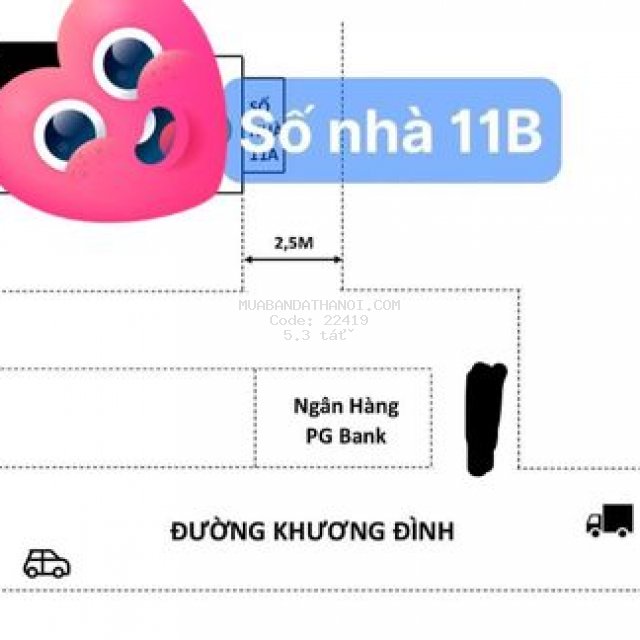 Hàng hiếm khó tìm 10m ra phố khương đình,mặt tiền 4,28m x5t-nhỉnh 5 tỷ