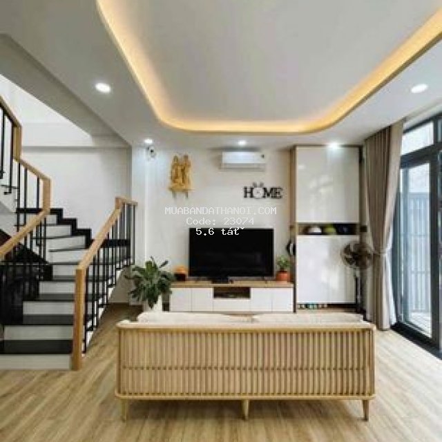 Nhỉnh 5 tỷ nhà đẹp hoàng hoa thám 50m2, chủ để full nội thất sịn sò