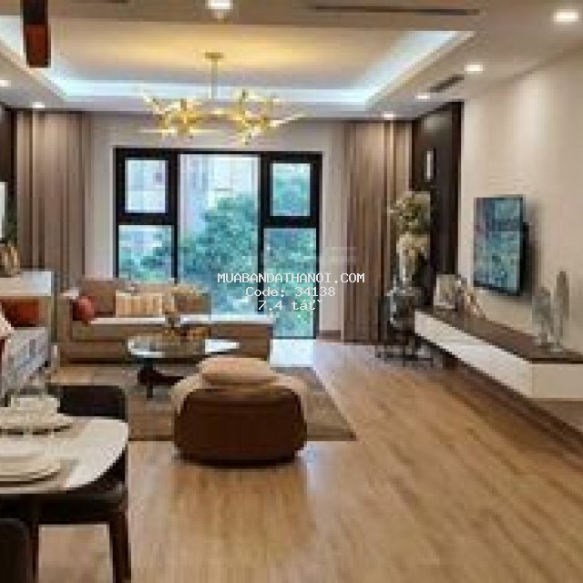 Chỉ 7,4 tỷ sở hữu căn hộ 3 pn-138m2, view cực đẹp, khó tìm ở cầu giấy